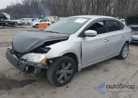 2013 Nissan Sentra Sv z USA, uszkodzony, nr VIN 3N1AB7AP6DL672031